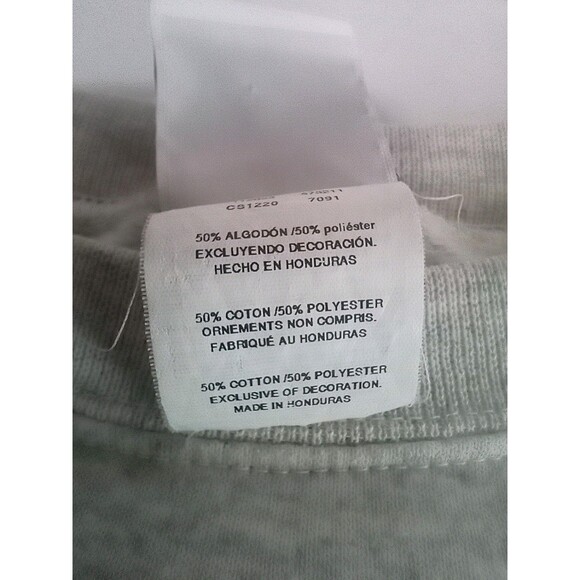 UMass Amherst Champion Vintage Crew neck Men's Small Gray - Picture 6 of 10